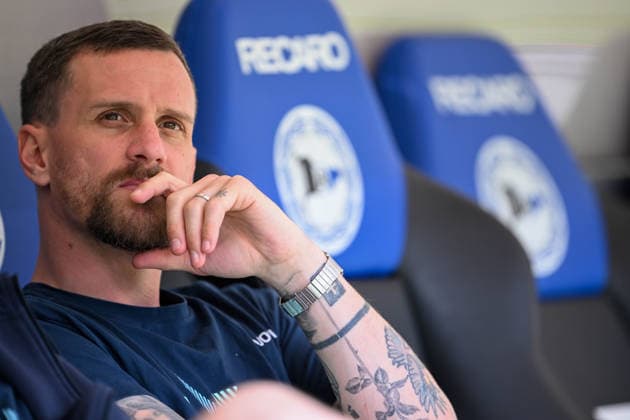 2. Bundesliga - 25 26 - Arminia Bielefeld - VfL Bochum am 02.05.2026 in der SchücoArena in Bielefeld Simon Zoller (Bochum)