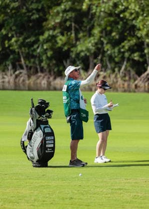 RIVIERA MAYA OPEN AT MAYAKOBA 2026 RIVIERA MAYA OPEN AT MAYAKOBA 2026 ROUND 3 02052026 PLAYA DEL CARMEN, QUINTANA ROO. Action photo of Yuna Nishimura of Japan, during round 3 of the Riviera Maya Open at Mayakoba 2026 at El Camaleon Golf Club in Playa del Carmen, Mexico. Foto de accion de Yuna Nishimura de Japon, durante la ronda 3 del torneo Riviera Maya Open at Mayakoba 2026 celebrado en el Club de Golf El Camaleon en Playa del Carmen, Mexico. Photo by IMAGENSHOP AGENCIA FOTOGRAFICA PLAYA DEL CARMEN QUINTANA ROO MEXICO Copyright: xMIKIOxWATANABEx