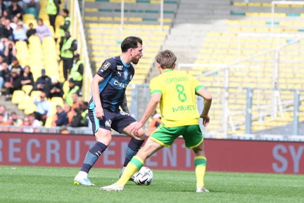 FOOTBALL : FC Nantes vs Olympique de Marseille - Ligue 1 - JournÃ e 32 - 02 05 2026 NantesFrance  Copyright: xEmilienxJousselinx