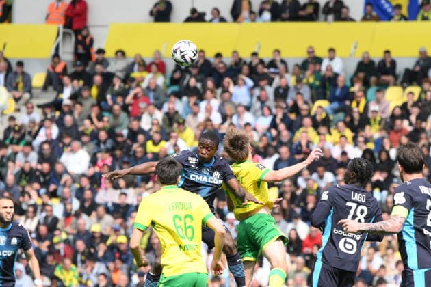 FOOTBALL : FC Nantes vs Olympique de Marseille - Ligue 1 - JournÃ e 32 - 02 05 2026 NantesFrance  Copyright: xEmilienxJousselinx