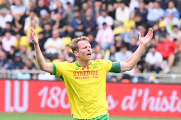 FOOTBALL : FC Nantes vs Olympique de Marseille - Ligue 1 - JournÃ e 32 - 02 05 2026 NantesFrance  Copyright: xEmilienxJousselinx