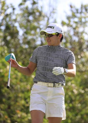 RIVIERA MAYA OPEN AT MAYAKOBA 2026 RIVIERA MAYA OPEN AT MAYAKOBA 2026 ROUND 3 02052026 PLAYA DEL CARMEN, QUINTANA ROO. Action photo of Akie Iwai of Japan, during round 3 of the Riviera Maya Open at Mayakoba 2026 at El Camaleon Golf Club in Playa del Carmen, Mexico. Foto de accion de Akie Iwai de Japon, durante la ronda 3 del torneo Riviera Maya Open at Mayakoba 2026 celebrado en el Club de Golf El Camaleon en Playa del Carmen, Mexico. Photo by IMAGENSHOP AGENCIA FOTOGRAFICA PLAYA DEL CARMEN QUINTANA ROO MEXICO Copyright: xISABELAxQUIROZx