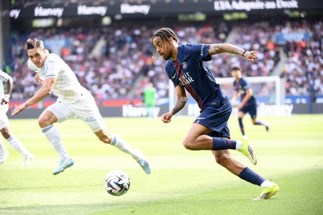 Paris Saint-Germain v FC Lorient - Ligue 1 McDonald s 2025 2026 29 Bradley BARCOLA (psg) during the Ligue 1 McDonald s match between Paris SG and Lorient at Parc des Princes on May 2, 2026 in Paris, France. Paris France  Copyright: xFEPx 776348381