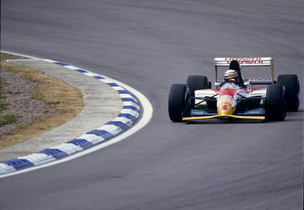 11th July 1993: Alessandro Zanardi (Lotus). British F1 Grand Prix, Silverstone, UK. GlynxKirk