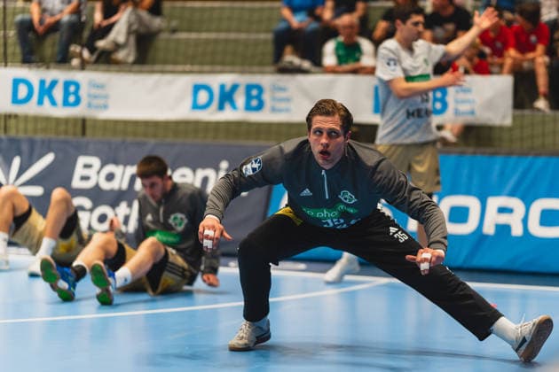 Joel Birlehm (TSV Hannover-Burgdorf, 35) beim warm machen Bergischer HC vs. TSV Hannover-Burgdorf, Handball, Daikin 1.HBL, 30.Spieltag, Saison 2025 26, 02.04.2026, Bergischer HC vs. TSV Hannover-Burgdorf, Handball, Daikin 1.HBL, 30.Spieltag, Saison 2025 26, 02.04.2026 Wuppertal Copyright: xEibner-Pressefoto LukasxBaldygax EP_LBA