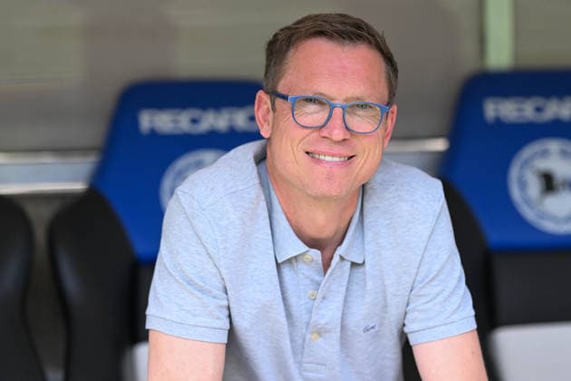 2. Bundesliga - 25 26 - Arminia Bielefeld - VfL Bochum am 02.05.2026 in der SchücoArena in Bielefeld Michael Mutzel Sportdirektor von Arminia Bielefeld