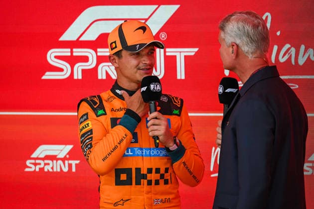 F1 - MIAMI GRAND PRIX 2026 NORRIS Lando (gbr), McLaren F1 Team MCL40, portrait during the Formula 1 Miami Grand Prix 2026, 4th round of the 2026 Formula One World Championship, WM, Weltmeisterschaft from May 1 to 3, 2026 on the Miami International Autodrome, in Miami Gardens, USA - Miami GardensUnited States  Copyright: xDPPIx