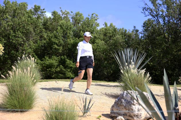 RIVIERA MAYA OPEN AT MAYAKOBA 2026 RIVIERA MAYA OPEN AT MAYAKOBA 2026 ROUND 3 02052026 PLAYA DEL CARMEN, QUINTANA ROO. Action photo of Hinako Shibuno of Japan, during round 3 of the Riviera Maya Open at Mayakoba 2026 at El Camaleon Golf Club in Playa del Carmen, Mexico. Foto de accion de Hinako Shibuno de Japon, durante la ronda 3 del torneo Riviera Maya Open at Mayakoba 2026 celebrado en el Club de Golf El Camaleon en Playa del Carmen, Mexico. Photo by IMAGENSHOP AGENCIA FOTOGRAFICA PLAYA DEL CARMEN QUINTANA ROO MEXICO Copyright: xISABELAxQUIROZx