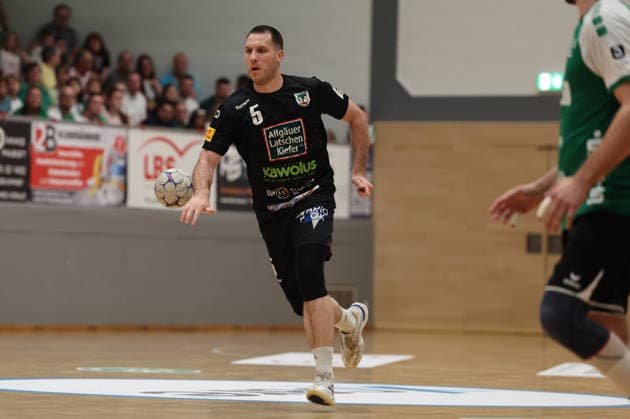 02.05.2026, Handball, Herren, 3. Liga Staffel Süd-West, Saison 2025 2026, HG Saarlouis - TV Homburg, Ante Grbavac (TV Homburg) Saarlouis Stadtgartenhalle Saarland Deutschland (DEU) Copyright: xSebastianxBachx