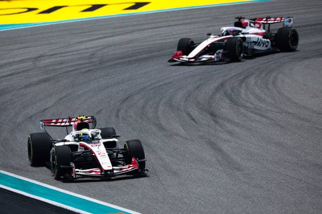 F1 - MIAMI GRAND PRIX 2026 87 BEARMAN Ollie Oliver (gbr), TGR Haas F1 Team VF-26, action and 31 OCON Esteban (fra), TGR Haas F1 Team VF-26, action during the Formula 1 Miami Grand Prix 2026, 4th round of the 2026 Formula One World Championship, WM, Weltmeisterschaft from May 1 to 3, 2026 on the Miami International Autodrome, in Miami Gardens, USA - Miami GardensUnited States  Copyright: xEricxAlonsox