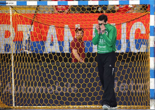 02.05.2026, Deutschland, Bietigheim, Handball 2. Bundesliga, SG BBM Bietigheim vs. VfL Eintracht Hagen, Martin Tomovski (BBM)