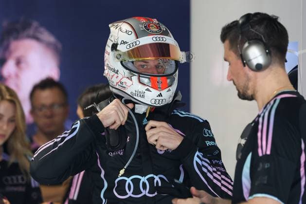 Nico Hulkenberg (Revolut Audi 27) in der Box, macht sich fertig Grosser Preis von Miami, Motorsport, Herren, Formel 1, Sprint Rennen, 02.05.2026 Miami Florida USA