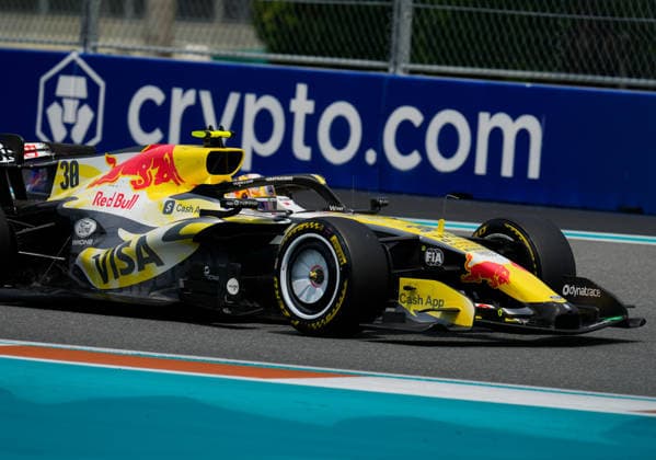 Liam Lawson (Visa Cash App Racing Bulls F1 Team, Neuseeland, 30) USA, Formel 1 Weltmeisterschaft, Miami Grand Prix, Miami International Autodrome, Miami Gardens, Sprintrennens, Saison 2026, 02.05.2026 USA, Formel 1 Weltmeisterschaft, Miami Grand Prix, Miami International Autodrome, Miami Gardens, Sprintrennens, Saison 2026, 02.05.2026 Miami Gardens Copyright: xEibner-Pressefoto ScottxColemanx EP_SCN