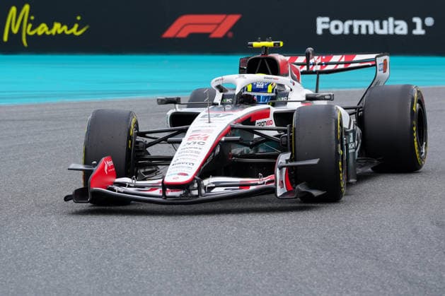 Oliver Bearman (Toyota Gazoo Racing Haas F1 Team, Großbritannien, 87) USA, Formel 1 Weltmeisterschaft, Miami Grand Prix, Miami International Autodrome, Miami Gardens, Sprintrennens, Saison 2026, 02.05.2026 USA, Formel 1 Weltmeisterschaft, Miami Grand Prix, Miami International Autodrome, Miami Gardens, Sprintrennens, Saison 2026, 02.05.2026 Miami Gardens Copyright: xEibner-Pressefoto ScottxColemanx EP_SCN
