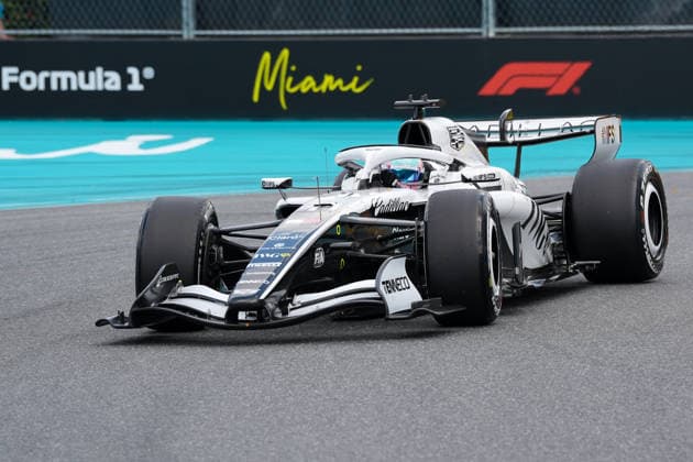 Sergio Checo Perez (Cadillac F1 Team, Mexiko, 11) USA, Formel 1 Weltmeisterschaft, Miami Grand Prix, Miami International Autodrome, Miami Gardens, Sprintrennens, Saison 2026, 02.05.2026 USA, Formel 1 Weltmeisterschaft, Miami Grand Prix, Miami International Autodrome, Miami Gardens, Sprintrennens, Saison 2026, 02.05.2026 Miami Gardens Copyright: xEibner-Pressefoto ScottxColemanx EP_SCN