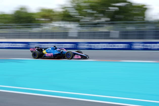 Pierre Gasly (BWT Alpine F1 Team, Frankreich, 10) USA, Formel 1 Weltmeisterschaft, Miami Grand Prix, Miami International Autodrome, Miami Gardens, Sprintrennens, Saison 2026, 02.05.2026 USA, Formel 1 Weltmeisterschaft, Miami Grand Prix, Miami International Autodrome, Miami Gardens, Sprintrennens, Saison 2026, 02.05.2026 Miami Gardens Copyright: xEibner-Pressefoto ScottxColemanx EP_SCN