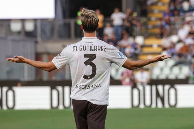Como 1907 v SSC Napoli - Serie A Miguel Gutierrez in action during the Serie A match between Como 1907 and SSC Napoli at Giuseppe Sinigallia in Como, Italy, on May 2, 2026. Como Como Italy  Copyright: xMairoxCinquettix originalFilename:cinquetti-como1907260502_nptSi.jpg
