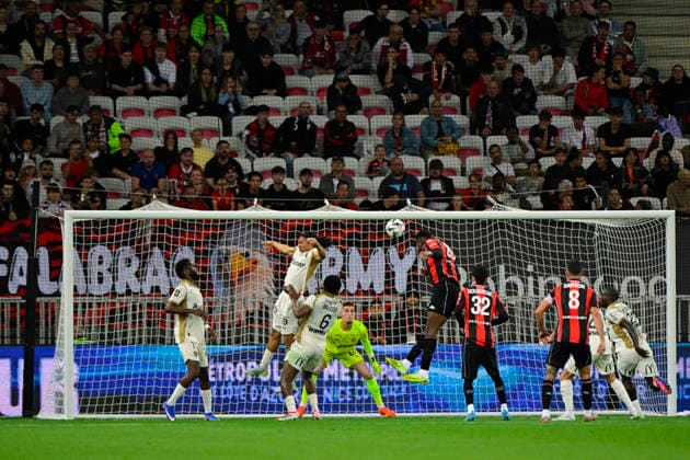 FOOTBALL : OGC Nice VS RC Lens - Ligue 1 McDonald s - 02 05 2026 Ligue 1 McDonald™s match between OGC Nice and Racing Club de Lens on May 2, 2026 at the Allianz Riviera Stadium in Nice. NiceFrance  Copyright: xWilliamxCannarellax