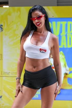 Influencer, Ivana Knoell, Knolldoll, Grosser Preis von Miami, Motorsport, Herren, Formel 1, Qualifying, 02.05.2026 Miami Florida USA