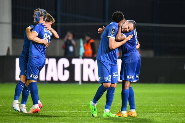 FOOTBALL : ESTAC Troyes vs Stade Lavallois - Ligue 2 - JournÃ e 33 - 02 05 2026 Renaud Ripart (ESTAC Troyes) TroyesFrance  Copyright: xBaptistexAutissierx