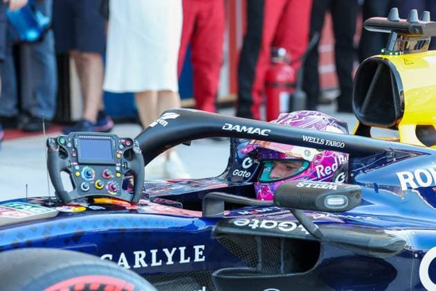 2. Startplatz beim Rennen, Max Verstappen (Oracle Red Bull Racing 3), Grosser Preis von Miami, Motorsport, Herren, Formel 1, Qualifying, 02.05.2026 Miami Florida USA