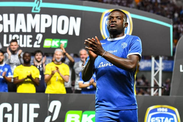 FOOTBALL : ESTAC Troyes vs Stade Lavallois - Ligue 2 - JournÃ e 33 - 02 05 2026 Paolo Gozzi (ESTAC Troyes) TroyesFrance  Copyright: xBaptistexAutissierx