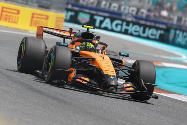 Winner, Sprint, Lando Norris (McLaren Formula 1 Team 1), Grosser Preis von Miami, Motorsport, Herren, Formel 1, Sprint Rennen, 02.05.2026 Miami Florida USA