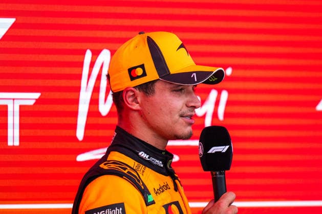 Formula 1 Miami Grand Prix 2026, USA - 02 May 2026 McLaren Formula 1 Team s British driver Lando Norris during the sprint race of the Formula 1 Miami Grand Prix 2026 Miami United States Copyright: xLucaxMartinix xSOPAxImagesx LMB02666