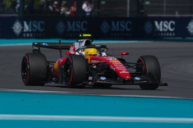 Lewis Hamilton (Scuderia Ferrari HP, Großbritannien, 44) USA, Formel 1 Weltmeisterschaft, Miami Grand Prix, Miami International Autodrome, Miami Gardens, Qualifikation, Saison 2026, 02.05.2026 USA, Formel 1 Weltmeisterschaft, Miami Grand Prix, Miami International Autodrome, Miami Gardens, Qualifikation, Saison 2026, 02.05.2026 Miami Gardens Copyright: xEibner-Pressefoto ScottxColemanx EP_SCN