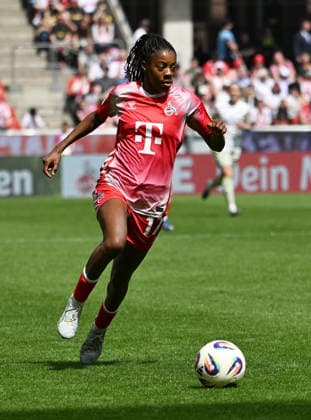 15.04.2026, xophax, Fussball , Frauen Bundesliga Google Pixel Frauen - Bundesliga 25 26. 1.FC Köln gegen Werder Bremen. Lydia Andrade (1.FC Köln ) (DFL DFB REGULATIONS PROHIBIT ANY USE OF PHOTOGRAPHS as IMAGE SEQUENCES and or QUASI-VIDEO) Koeln