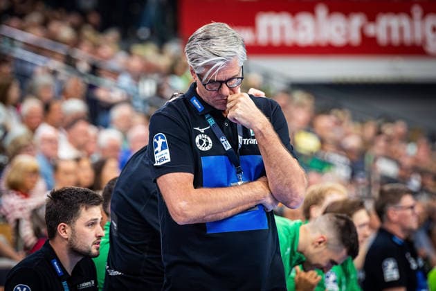 02.05.2026, xovx, Handball Daikin Handball Bundesliga, HSG Wetzlar - THW Kiel Trainer Runar Sigtryggsson (HSG Wetzlar) Wetzlar Buderus-Arena Hessen Deutschland (DE)