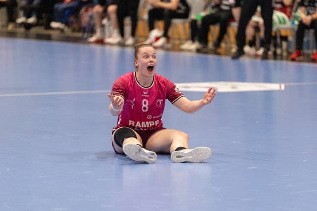 Ida Petzold (TuS Metzingen, 08) GER, BSV Sachsen-Zwickau vs. TuS Metzingen, Handball, Frauen, 1. Bundesliga, Spieltag 3, Saison 2025 2026, 02.05.2026 GER, BSV Sachsen-Zwickau vs. TuS Metzingen, Handball, Frauen, 1. Bundesliga, Spieltag 3, Saison 2025 2026, 02.05.2026 Zwickau Copyright: xEibner-Pressefoto MarkoxUngerx EP_EER