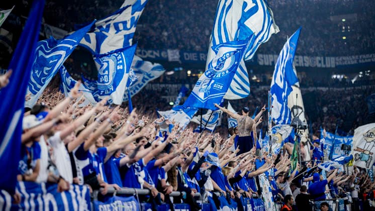 Gelsenkirchen, Germany. 02nd Mai 2026. S04 Fans Schalke 04 - Fortuna Düsseldorf 02.05.2026