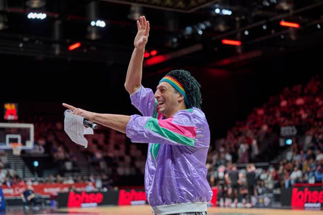 Barmer, BBL2, Nürnberg Falcons BC vs SBB Baskets Wolmirstedt BBL2, Nürnberg Falcons BC vs SBB Baskets Wolmirstedt Nürnberg KIA Metropol Arena Bayern Deutschland
