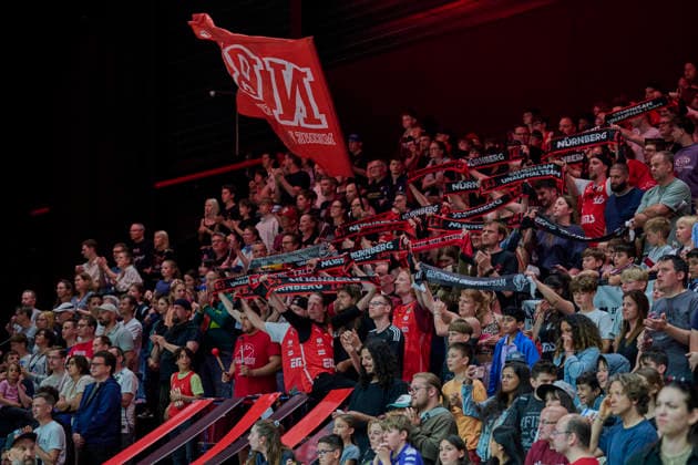 Barmer, BBL2, Nürnberg Falcons BC vs SBB Baskets Wolmirstedt BBL2, Nürnberg Falcons BC vs SBB Baskets Wolmirstedt Nürnberg KIA Metropol Arena Bayern Deutschland