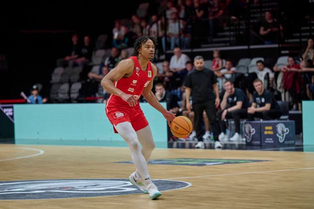 Barmer, BBL2, Nürnberg Falcons BC vs SBB Baskets Wolmirstedt BBL2, Nürnberg Falcons BC vs SBB Baskets Wolmirstedt Nürnberg KIA Metropol Arena Bayern Deutschland