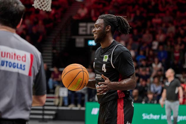 Barmer, BBL2, Nürnberg Falcons BC vs SBB Baskets Wolmirstedt BBL2, Nürnberg Falcons BC vs SBB Baskets Wolmirstedt Nürnberg KIA Metropol Arena Bayern Deutschland