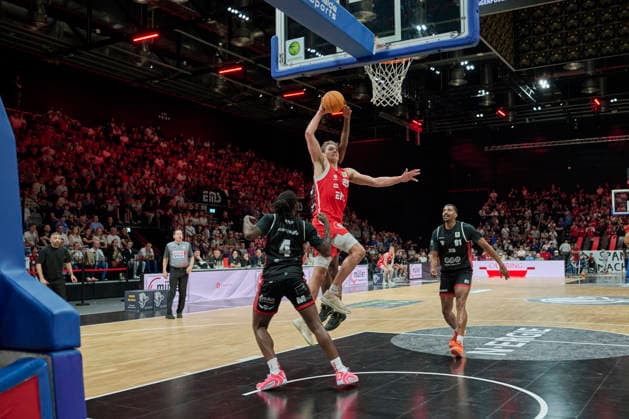 Barmer, BBL2, Nürnberg Falcons BC vs SBB Baskets Wolmirstedt BBL2, Nürnberg Falcons BC vs SBB Baskets Wolmirstedt Nürnberg KIA Metropol Arena Bayern Deutschland