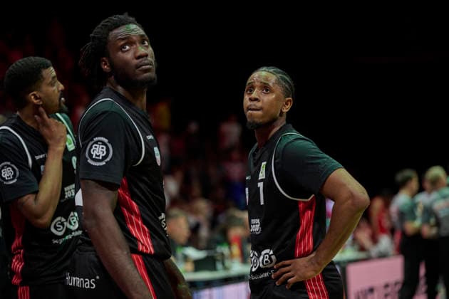 Barmer, BBL2, Nürnberg Falcons BC vs SBB Baskets Wolmirstedt BBL2, Nürnberg Falcons BC vs SBB Baskets Wolmirstedt Nürnberg KIA Metropol Arena Bayern Deutschland