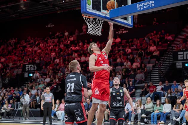 Barmer, BBL2, Nürnberg Falcons BC vs SBB Baskets Wolmirstedt BBL2, Nürnberg Falcons BC vs SBB Baskets Wolmirstedt Nürnberg KIA Metropol Arena Bayern Deutschland