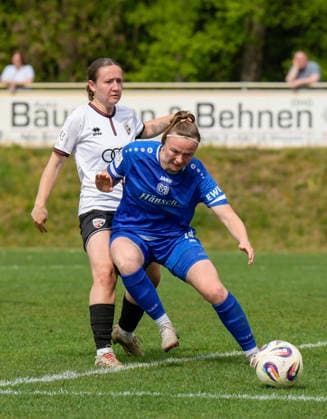 03.05.2026, Waldstadion, Meppen, GER, 2. Bundesliga, Frauen: SV Meppen vs FC Ingolstadt, Bente Marie Bode (SV Meppen 14) DFL REGULATIONS PROHIBIT ANY USE OF PHOTOGRAPHS AS IMAGE SEQUENCES AND OR QUASI-VIDEO. Meppen Niedersachsen Deutschland Waldstadion