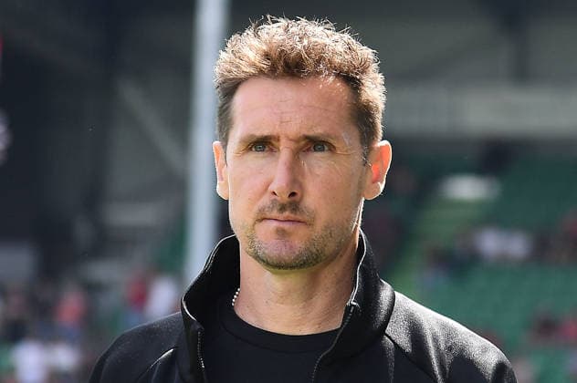 03.05.2026, xhbx, Fussball 2.Bundesliga, SpVgg Greuther Fuerth - 1.FC Nürnberg v.l. Trainer Miroslav Klose (1.FC Nuernberg) (DFL DFB REGULATIONS PROHIBIT ANY USE OF PHOTOGRAPHS as IMAGE SEQUENCES and or QUASI-VIDEO) Fuerth