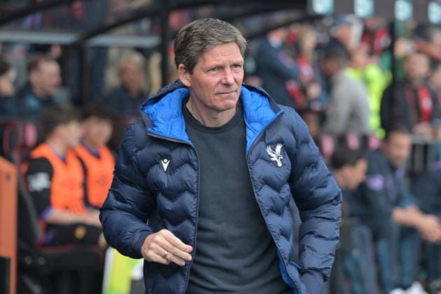 Bournemouth v Crystal Palace, Premier League Crystal Palace manager Oliver Glasner during the Premier League match between Bournemouth and Crystal Palace at the Vitality Stadium, Bournemouth, UK on 3 May 2026. Bournemouth Vitality Stadium Dorset UK Editorial use only DataCo restrictions apply See www.football-dataco.com , Copyright: xGrahamxHuntx PSI-24199-0033