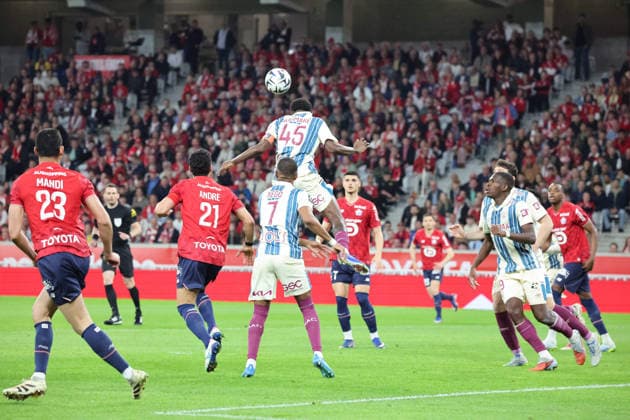 FOOTBALL : LOSC Lille vs Le Havre - Ligue 1 J32 - 03 05 2026 Issa SOUMARE (Le Havre) lors du match LOSC Lille vs Le Havre, Ligue 1 J32, Decathlon Arena stade Pierre Mauroy, le 3 mai 2026 - photo Laurent Sanson PsnewZ  Copyright: xLaurentxSANSONx xPsnewZx