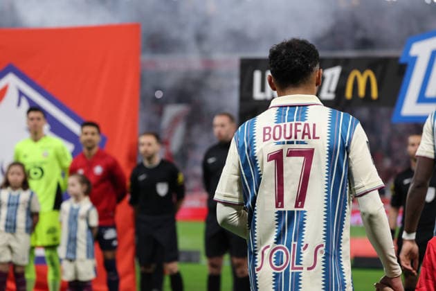 FOOTBALL : LOSC Lille vs Le Havre - Ligue 1 J32 - 03 05 2026 Sofiane BOUFAL (Le Havre) lors du match LOSC Lille vs Le Havre, Ligue 1 J32, Decathlon Arena stade Pierre Mauroy, le 3 mai 2026 - photo Laurent Sanson PsnewZ  Copyright: xLaurentxSANSONx xPsnewZx
