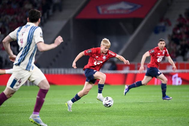 Lille OSC v Le Havre AC - Ligue 1 McDonald s 2025 2026 10 Hakon Arnar HARALDSSON (losc) during the Ligue 1 McDonald s match between Lille and Le Havre at Stade Pierre Mauroy on May 3, 2026 in Lille, France. Lille France  Copyright: xFEPx 776348380