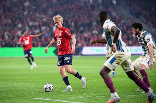 Lille OSC v Le Havre AC - Ligue 1 McDonald s 2025 2026 10 Hakon Arnar HARALDSSON (losc) during the Ligue 1 McDonald s match between Lille and Le Havre at Stade Pierre Mauroy on May 3, 2026 in Lille, France. Lille France  Copyright: xFEPx 776348380