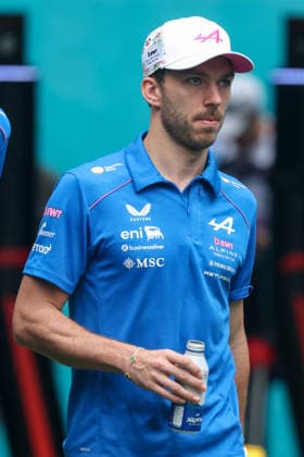RECORD DATE NOT STATED 3rd May 2026; Miami International Autodrome, Miami, Florida, United States of America; 2026 FIA Formula 1 Miami Grand Prix Race Day; Pierre Gasly (10) of France and BWT Alpine Formula One Team in team village DavidxBuono