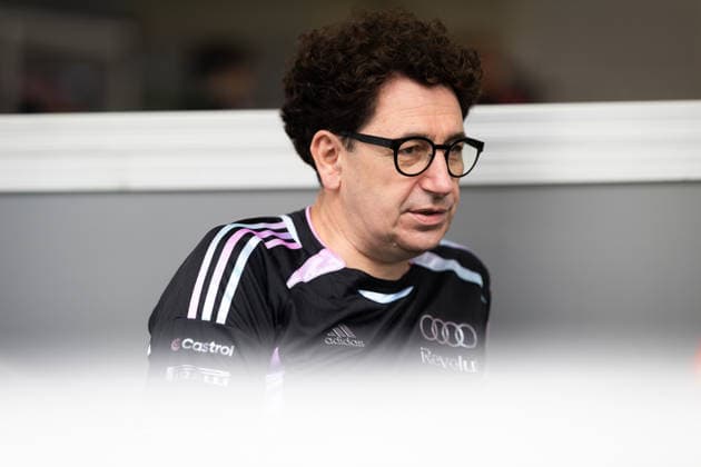 F1 - MIAMI GRAND PRIX 2026 BINOTTO Mattia (ita), Team Principal of Audi F1 Team, portrait during the Formula 1 Miami Grand Prix 2026, 4th round of the 2026 Formula One World Championship, WM, Weltmeisterschaft from May 1 to 3, 2026 on the Miami International Autodrome, in Miami Gardens, USA - Miami GardensUnited States  Copyright: xAndrÃ xFerreirax