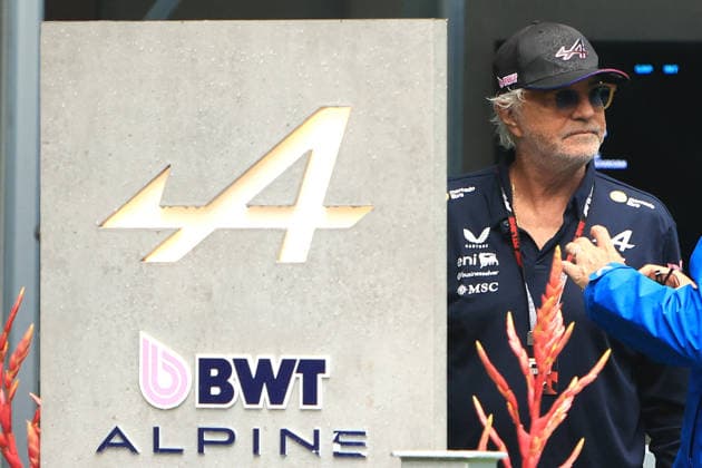 RECORD DATE NOT STATED 3rd May 2026; Miami International Autodrome, Miami, Florida, United States of America; 2026 FIA Formula 1 Miami Grand Prix Race Day; Flavio Briatore walks in the paddock area JeffxRobinson